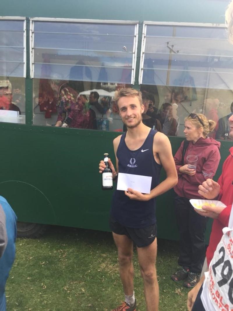 Tim Harrison 3rd in Simonside Fell Race