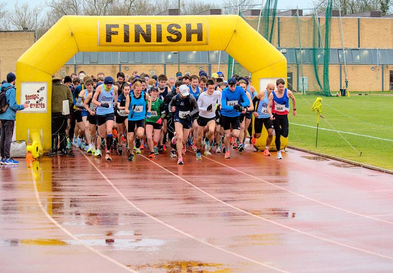 Teddy Hall Relays start line 2023