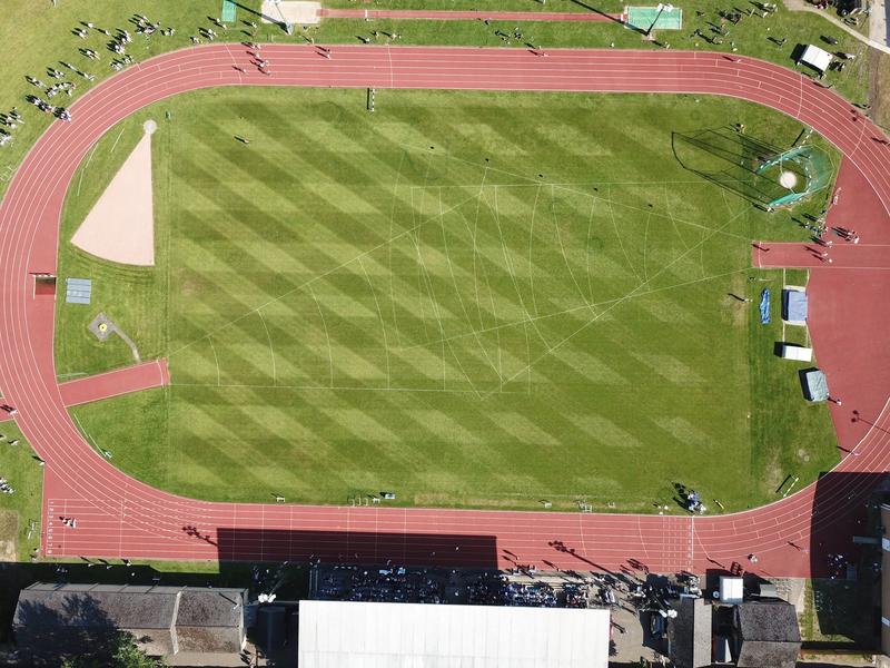 Iffley Road from the air